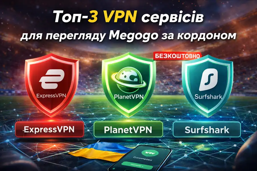 Топ-3 VPN-сервісів
