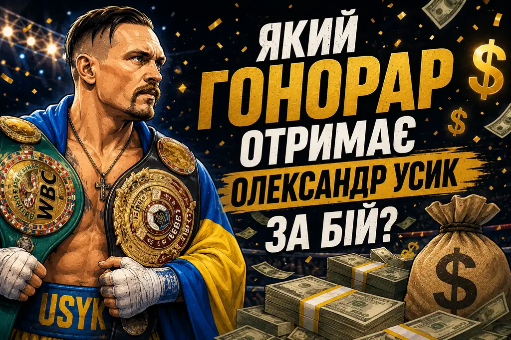 Який гонорар отримає Усик за бій