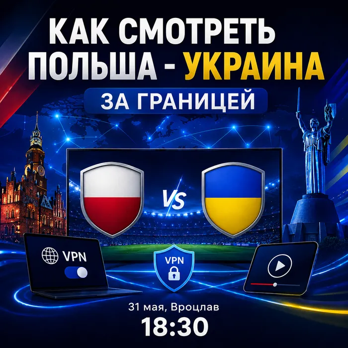 Как смотреть Польша Украина за границей