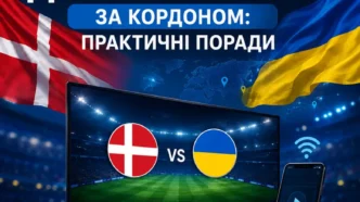 Як дивитися Данія Україна за кордоном