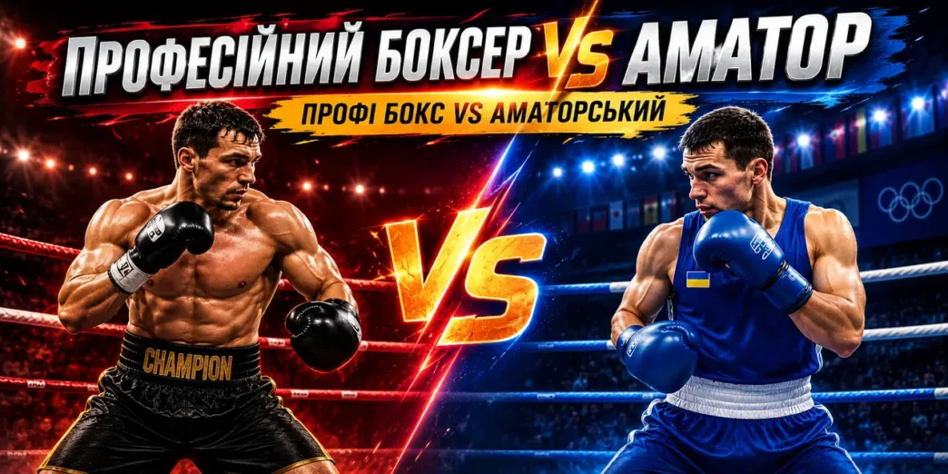 Професійний боксер vs аматор, профі бокс vs аматорський