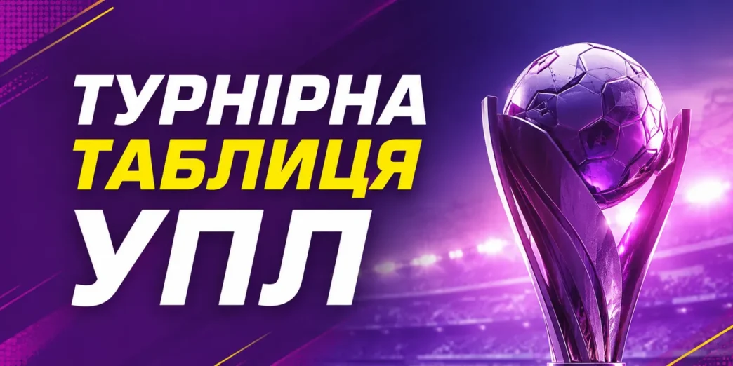 Турнірна таблиця УПЛ