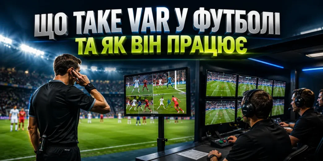 Що таке VAR у футболі та як він працює