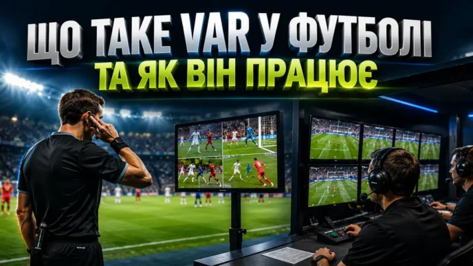 Що таке VAR у футболі та як він працює